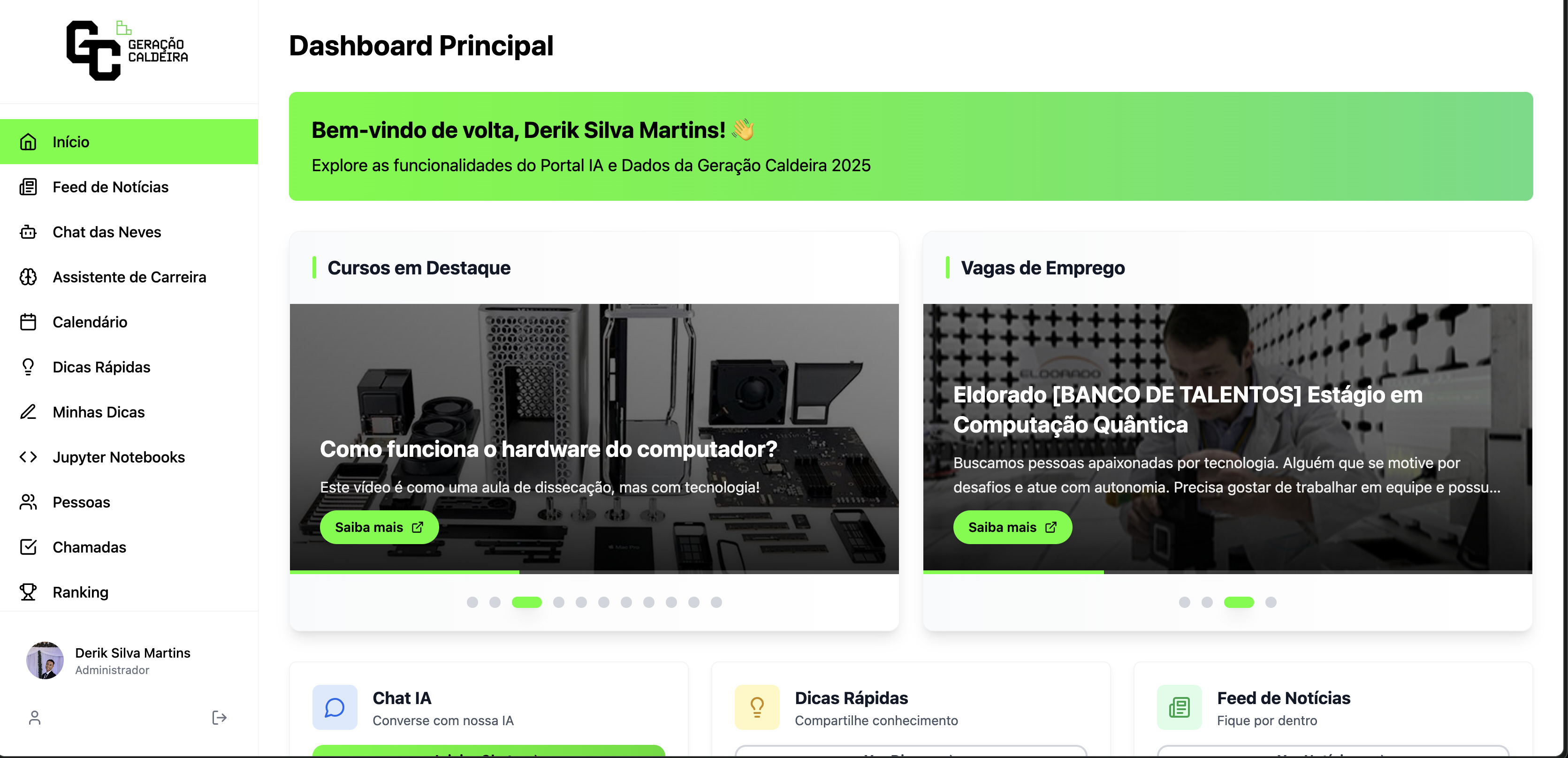 Portal de IA & Dados